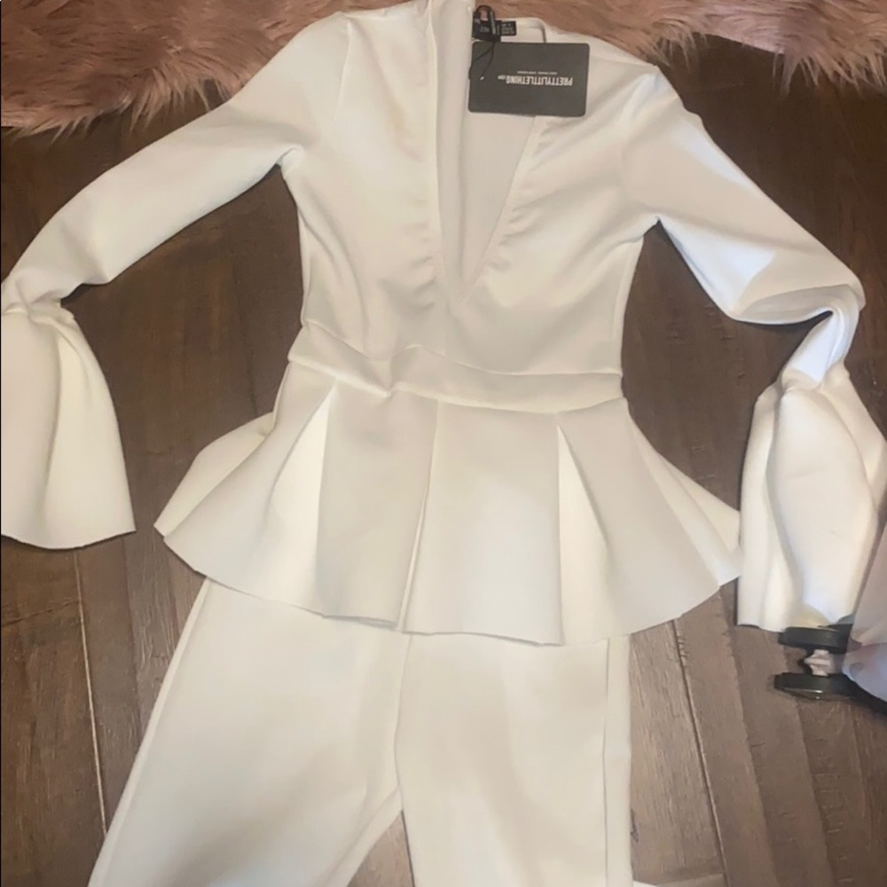 White Jumpsuit